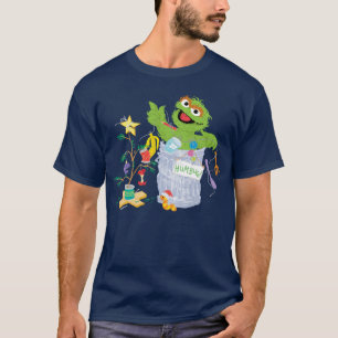 Sesamstraße   Oscar - Weihnachtsbaum T-Shirt