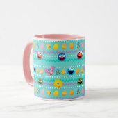 Sesamstraße-Oster-Ei-Muster Tasse (Vorderseite Links)