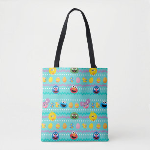 Sesamstraße Ostereier Muster Tasche