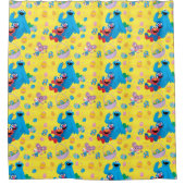 Sesamstraße Osterskassettenmuster Duschvorhang (Vorderseite)