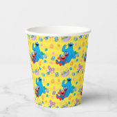 Sesamstraße Osterskassettenmuster Pappbecher (Vorderseite)