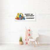 Sesamstraße Pals 1. Geburtstag Banner (Insitu)