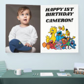 Sesamstraße Pals 1. Geburtstag Banner (Messe)