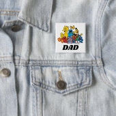 Sesamstraße Pals 1. Geburtstag Vater Button (Beispiel)