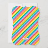 Sesamstraße Pals Chalkboard Foto 3. Geburtstag Einladung (Rückseite)