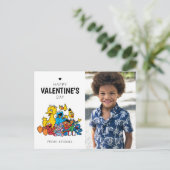Sesamstraße Pals Valentinstag Postkarte (Stehend Vorderseite)