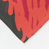 Sesamstraße | Personalisiert Elmo Big Face Fleecedecke (Ecke)