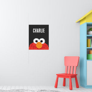 Sesamstraße Personalisiert Elmo Big Face Poster