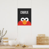 Sesamstraße | Personalisiert Elmo Big Face Poster (Küche)