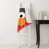 Sesamstraße | Personalisiert Elmo Big Face Sherpadecke (Beispiel)