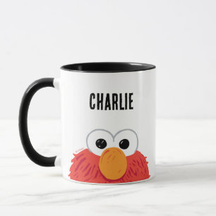 Sesamstraße Personalisiert Elmo Big Face Tasse