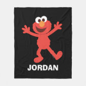 Sesamstraße | Personalisiert Elmo Fleecedecke (Vorderseite)