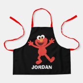 Sesamstraße | Personalisiert Elmo Schürze (Vorderseite)