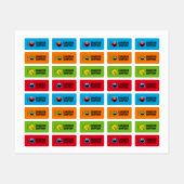 Sesamstraße Personalisiert Kids Labels Etiketten (Blatt)