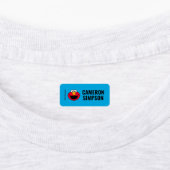 Sesamstraße Personalisiert Kids Labels Etiketten (Befestigt)