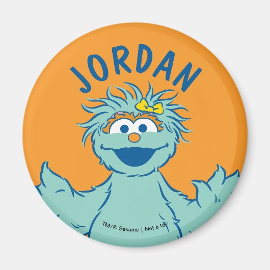 Sesamstraße | Personalisiert Rosita Magnet (Vorne)