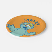 Sesamstraße | Personalisiert Rosita Pappteller (Schrägansicht)