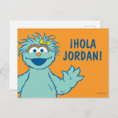 Sesamstraße | Personalisiert Rosita Postkarte (Vorne/Hinten)