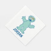 Sesamstraße | Personalisiert Rosita Serviette (Ecke)