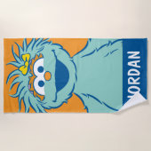 Sesamstraße | Personalisiert Rosita Strandtuch (Vorderseite)