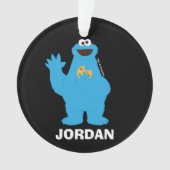Sesamstraße | Personalisiertes Keksmonster Ornament (Vorderseite)