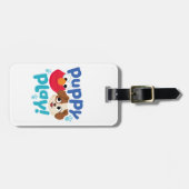 Sesamstraße | Puppy Play Elmo & Tango Gepäckanhänger (Vorderseite horizontal)