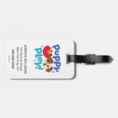 Sesamstraße | Puppy Play Elmo & Tango Gepäckanhänger (Rückseite horizontal)