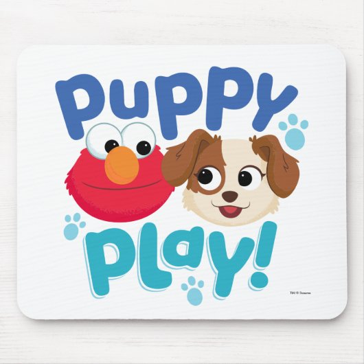 Sesamstraße | Puppy Play Elmo & Tango Mousepad (Vorne)