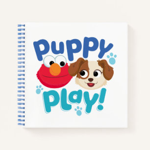 Sesamstraße Puppy Play Elmo & Tango Notizblock