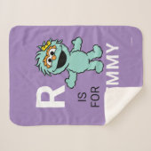 Sesamstraße | R für Rosita | Name hinzufügen Sherpadecke (Vorderseite (Horizontal))