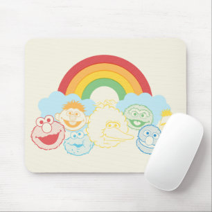 Sesamstraße Rainbow Graphic Mousepad