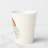 Sesamstraße | Rainbow Graphic Pappbecher (Rückseite)