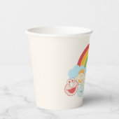 Sesamstraße | Rainbow Graphic Pappbecher (Vorderseite)