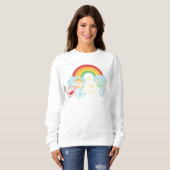 Sesamstraße | Rainbow Graphic Sweatshirt (Vorne ganz)
