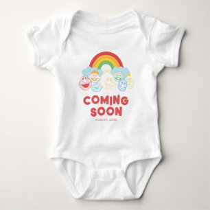 Sesamstraße   Regenbogen   Hallo, ich bin hier neu Baby Strampler