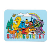 Sesamstraße | Regenbogenwelle Magnet (Horizontal)