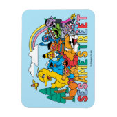 Sesamstraße | Regenbogenwelle Magnet (Vertikal)