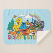 Sesamstraße | Regenbogenwelle Sherpadecke (Vorderseite (Horizontal))