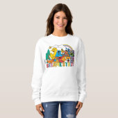 Sesamstraße | Regenbogenwelle Sweatshirt (Vorne ganz)
