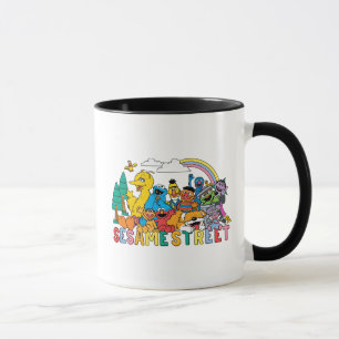 Sesamstraße Regenbogenwelle Tasse