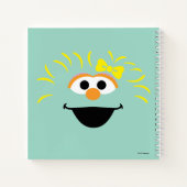 Sesamstraße | Rosita Face Art Notizblock (Rückseite)