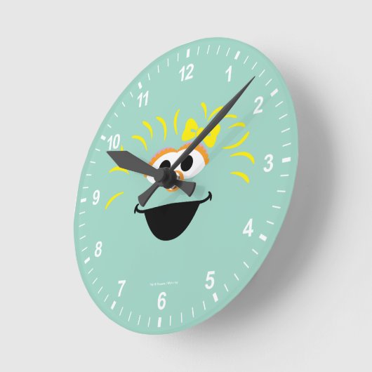Sesamstraße | Rosita Face Art Runde Wanduhr (Winkel)
