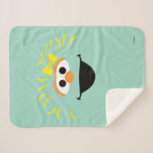 Sesamstraße | Rosita Face Art Sherpadecke (Vorderseite (Horizontal))