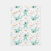 Sesamstraße | Rosita Music Scribble Pattern Fleecedecke (Vorderseite)