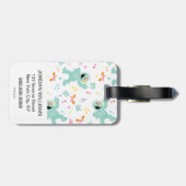 Sesamstraße | Rosita Music Scribble Pattern Gepäckanhänger (Rückseite horizontal)