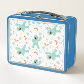 Sesamstraße | Rosita Music Scribble Pattern Metall Brotdose (Vorderseite)