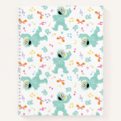 Sesamstraße | Rosita Music Scribble Pattern Notizblock (Vorderseite)