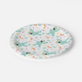 Sesamstraße | Rosita Music Scribble Pattern Pappteller (Schrägansicht)