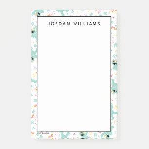 Sesamstraße Rosita Music Scribble Pattern Post-it Klebezettel