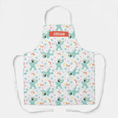 Sesamstraße | Rosita Music Scribble Pattern Schürze (Vorderseite)